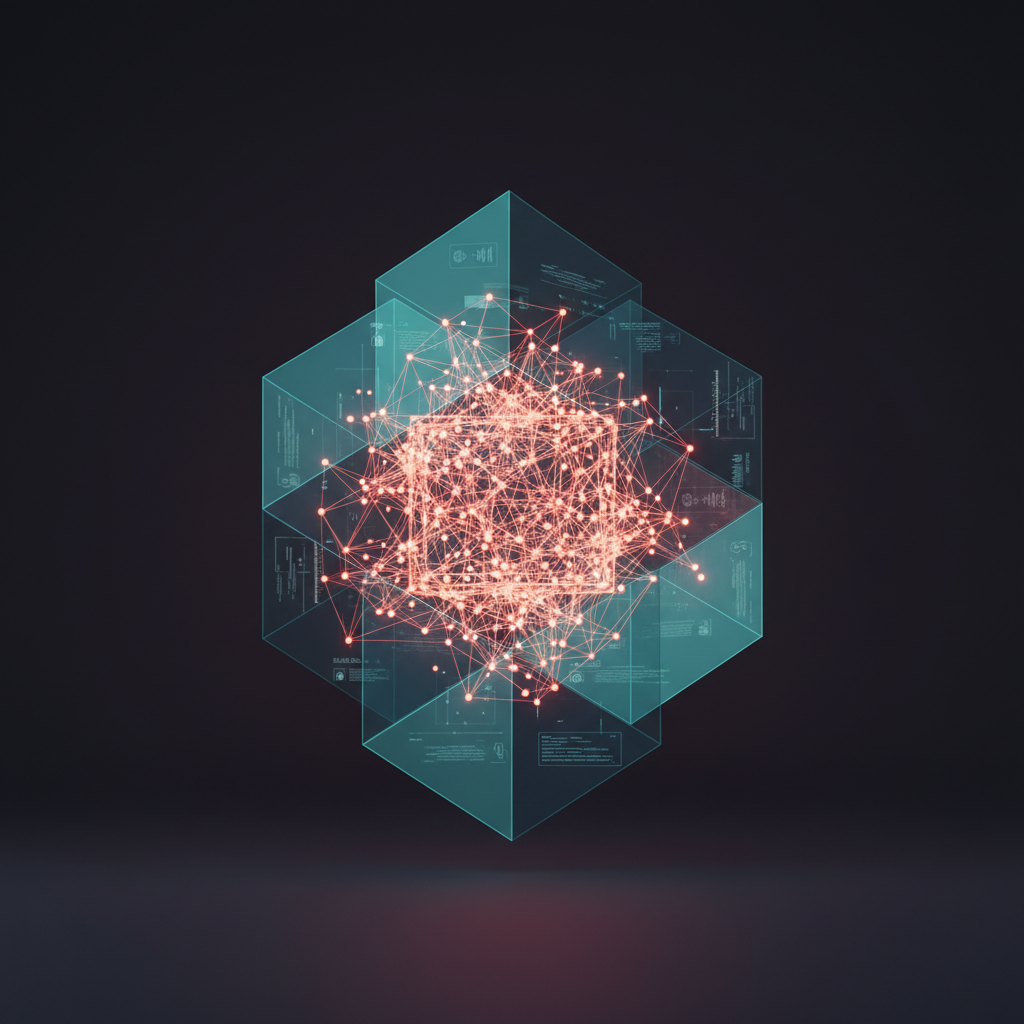 Cyber padlock protecting AI systems, symbolizing robust AI security measures and responsible AI development.