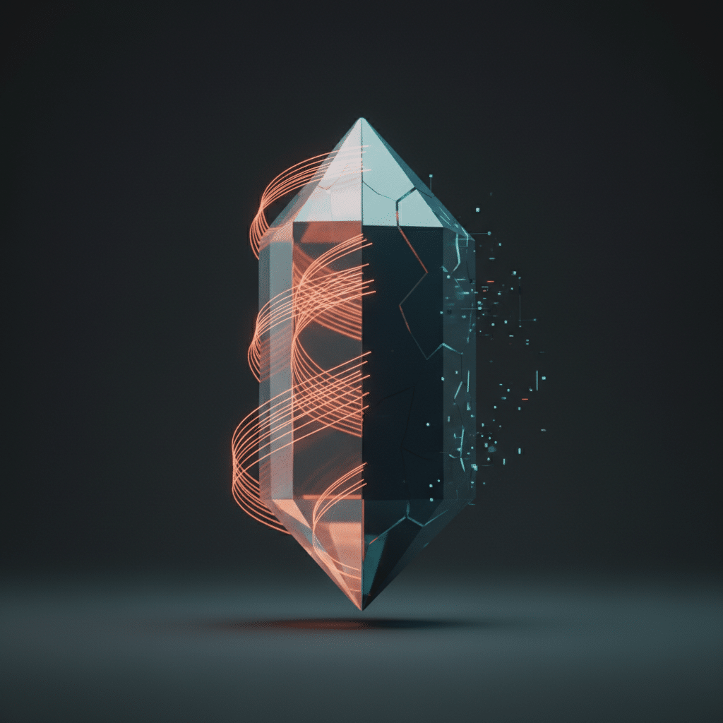 Illustration of AI coding tools assisting in open source development, reflecting the complex reality and impact.