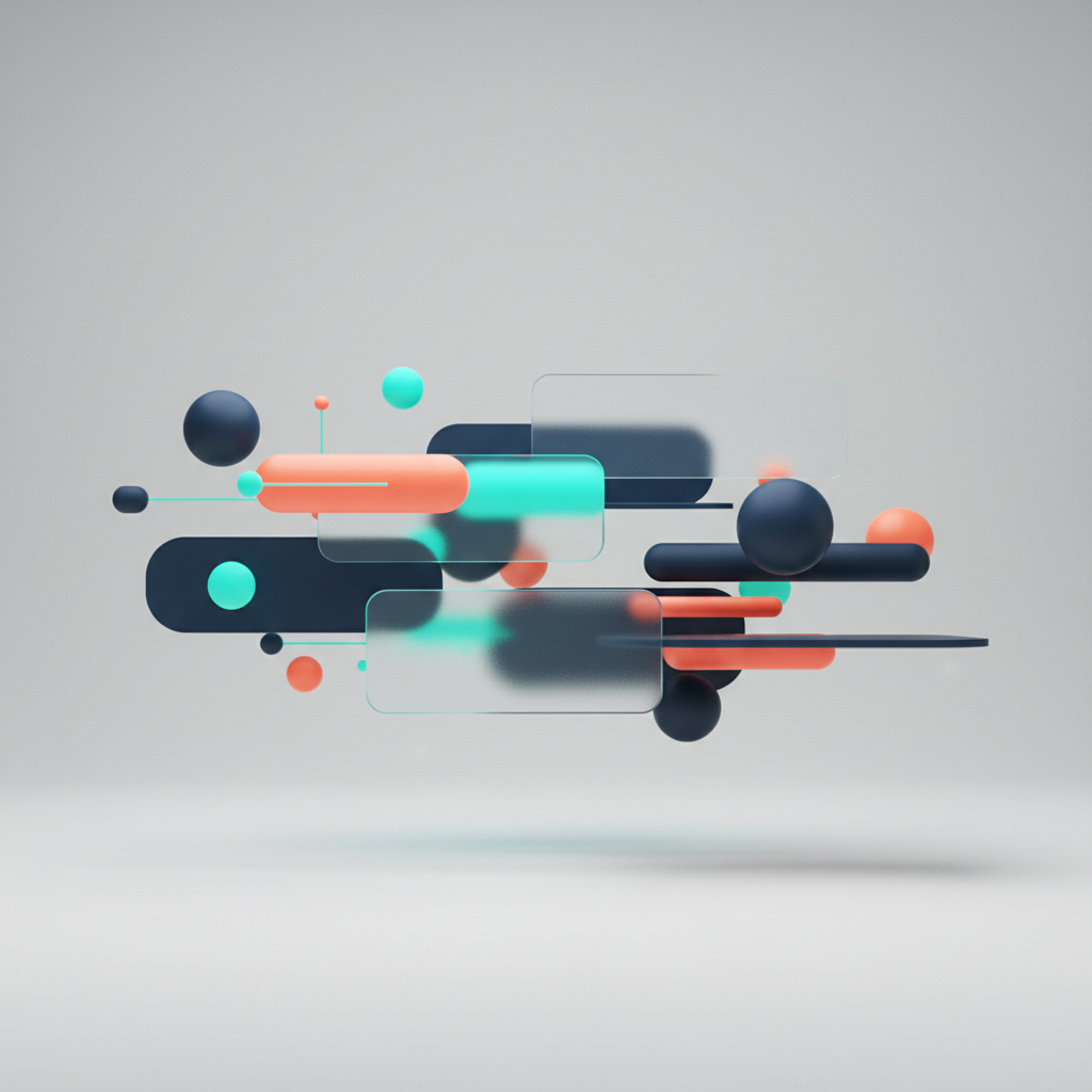 Google logo with futuristic UI/UX interface elements, illustrating the Google UI/UX future and its impact on design.