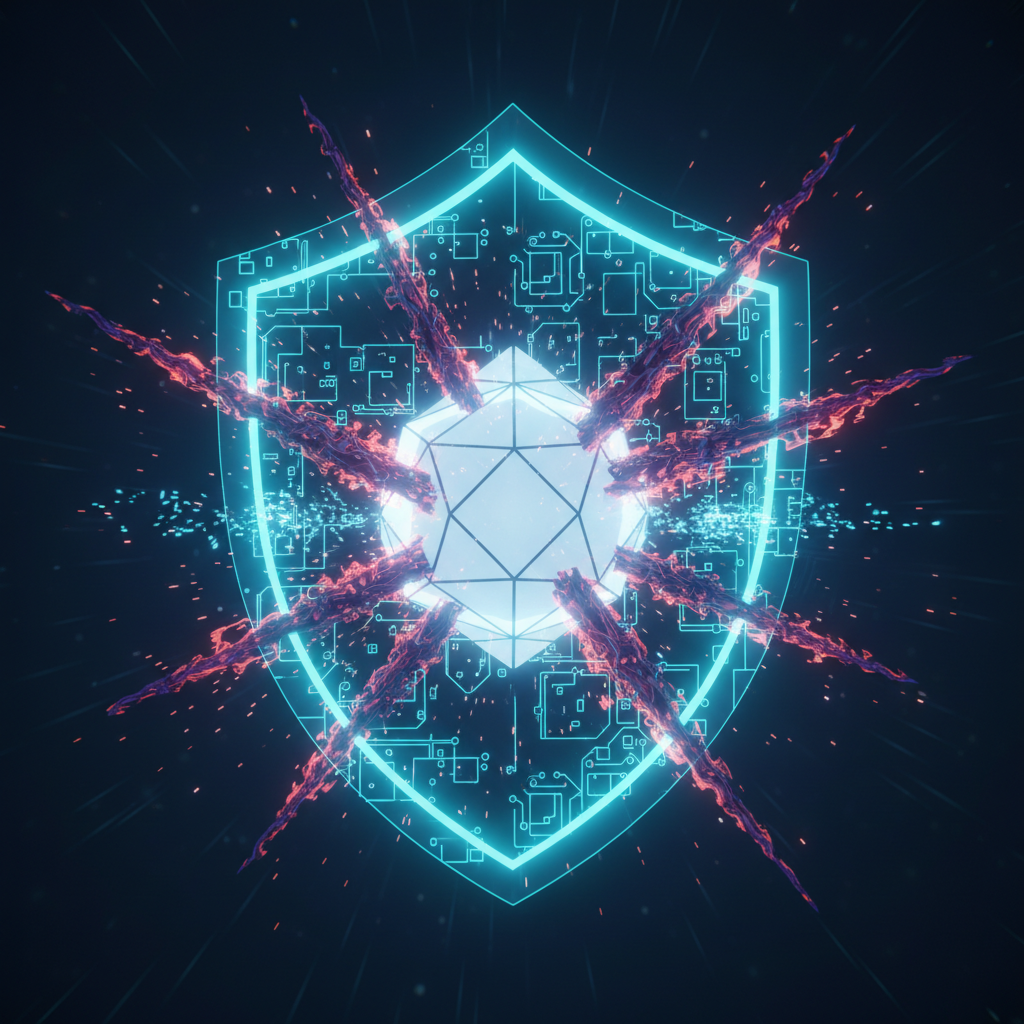 Illustration of an AI cyberattack targeting Mexican government data, emphasizing the need for robust AI cyberattack defense strategies.